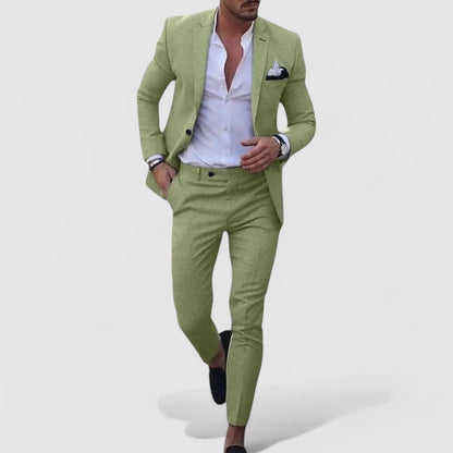 Ancien | Elegant Slim Fit Suit for Men