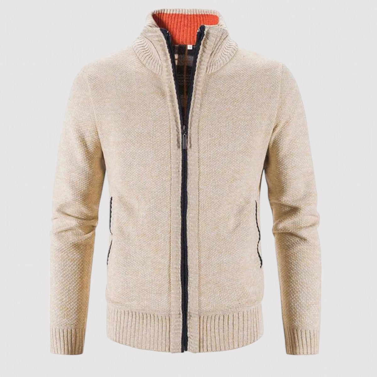 Ancien | Luxury Men's All Season Wool Cardigan