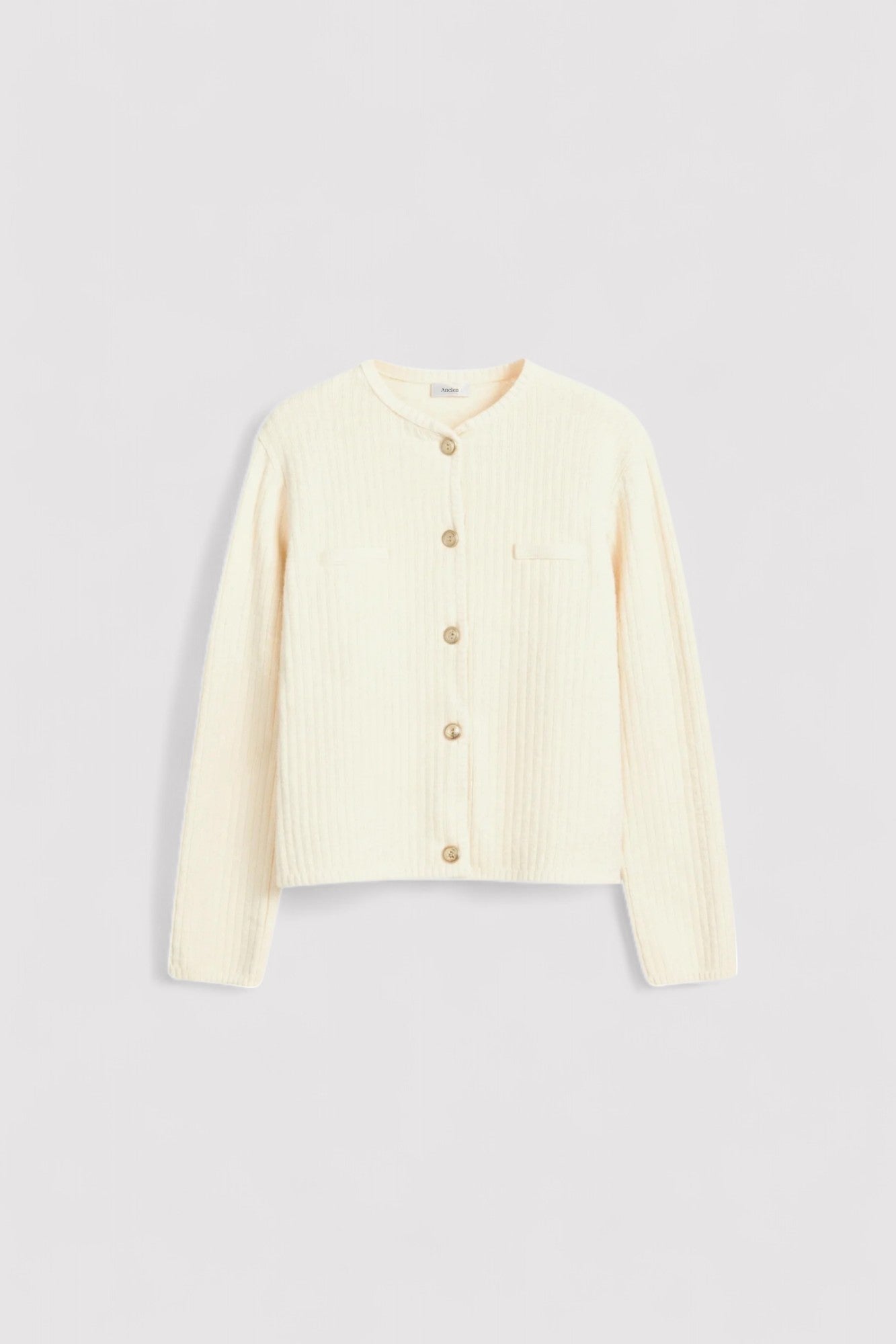 Ancien | Women's Old Money Knitted Woolen Button Cardigan