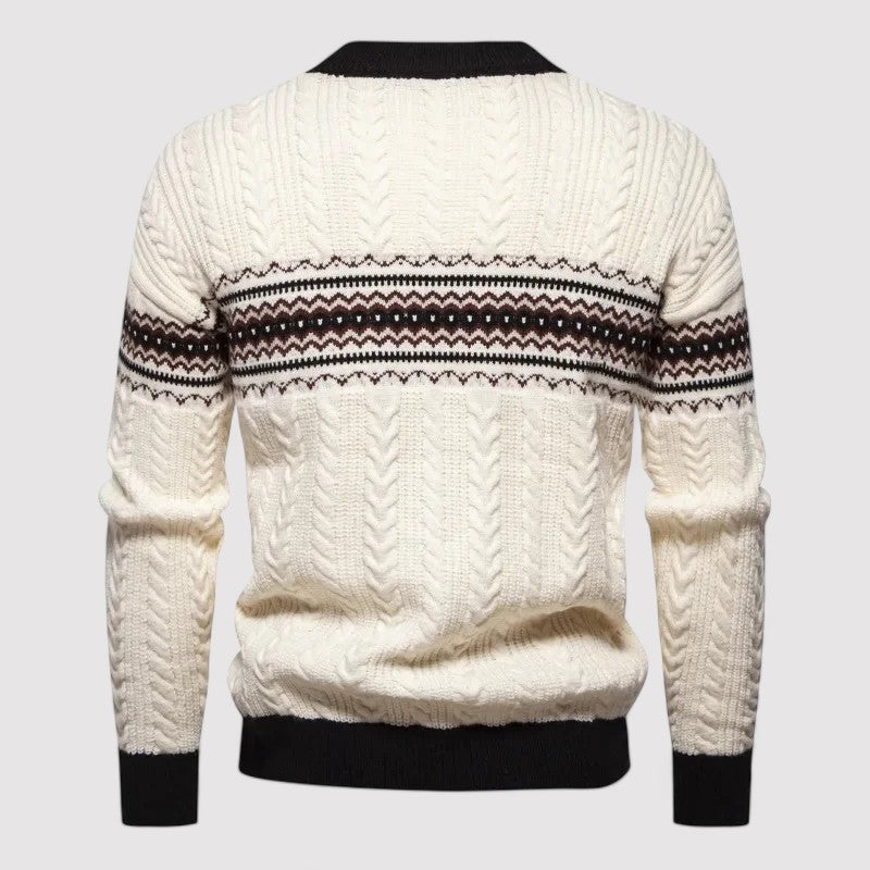 Ancien | Men’s Merino Wool Blend Sweater