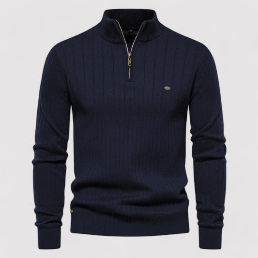 Ancien | Autumn Sweater with Zipper for Men