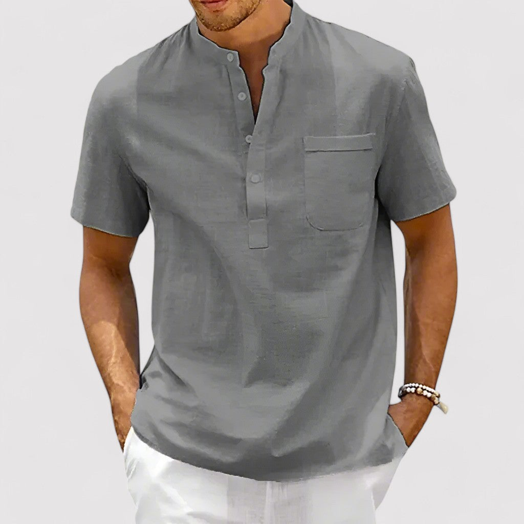 Ancien | Men's Pure Linen Shirt