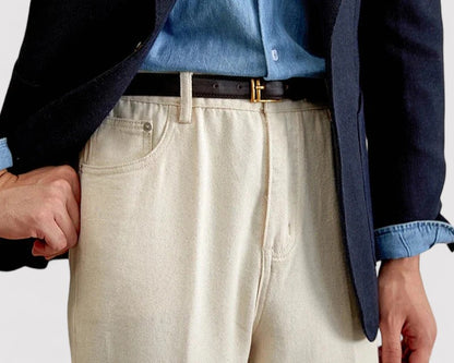 Ancien | Men's British Pure Cotton Old Money Trousers