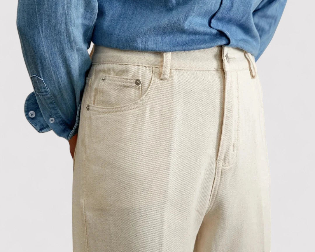 Ancien | Men's British Pure Cotton Old Money Trousers