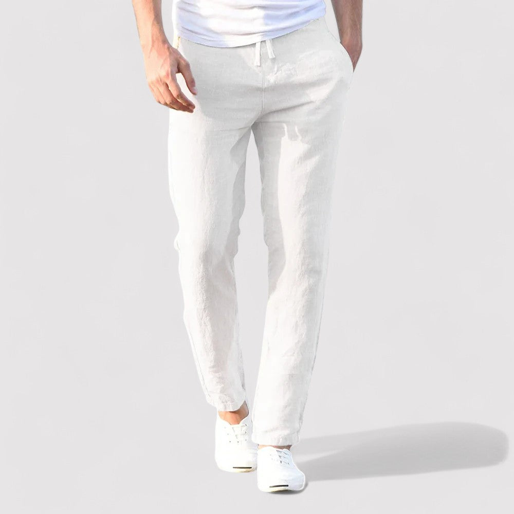 Ancien | Men's Linen Casual Summer Trousers