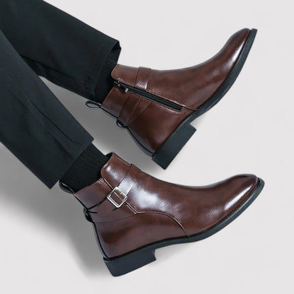 Ancien | Sergio Men's Genuine Leather Chelsea Boots