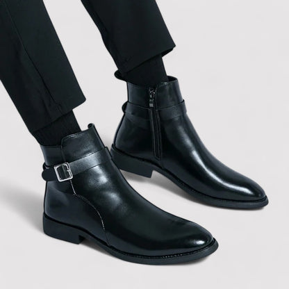 Ancien | Sergio Men's Genuine Leather Chelsea Boots