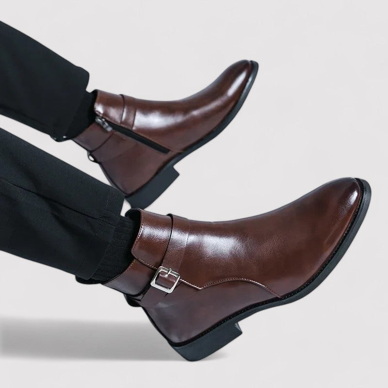 Ancien | Sergio Men's Genuine Leather Chelsea Boots