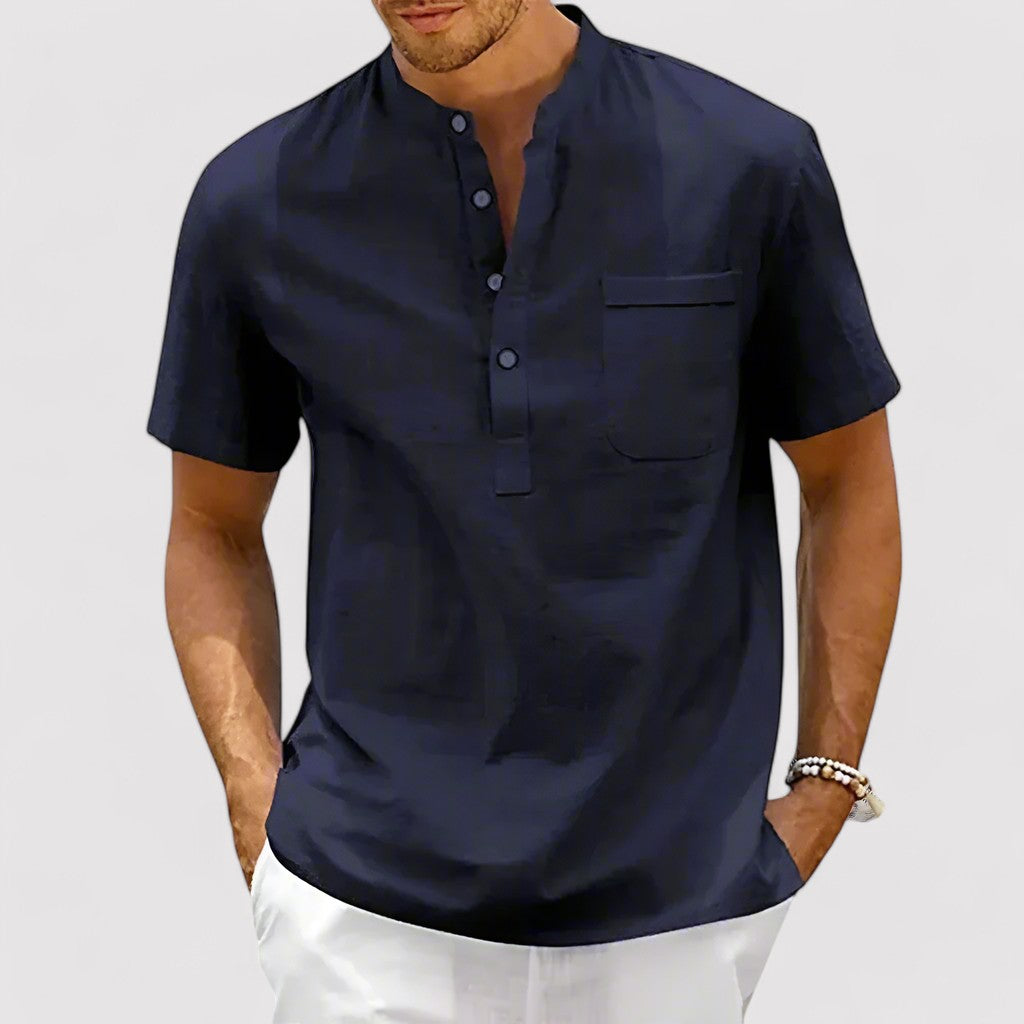 Ancien | Men's Pure Linen Shirt