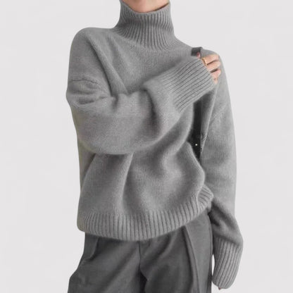 Ancien | Women's Classy Cashmere Sweater Turtle Neck Pullover