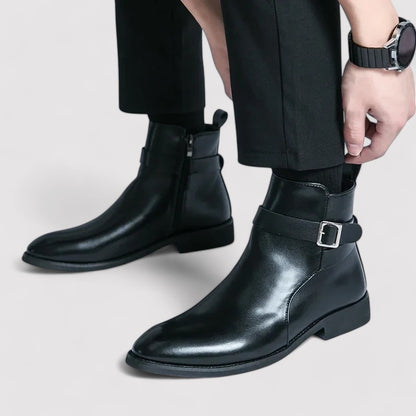 Ancien | Sergio Men's Genuine Leather Chelsea Boots