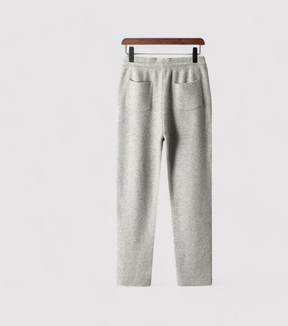 Ancien | Luxurious Cashmere Soft Knit Trousers