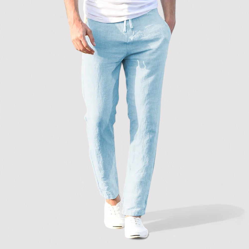 Ancien | Men's Linen Casual Summer Trousers