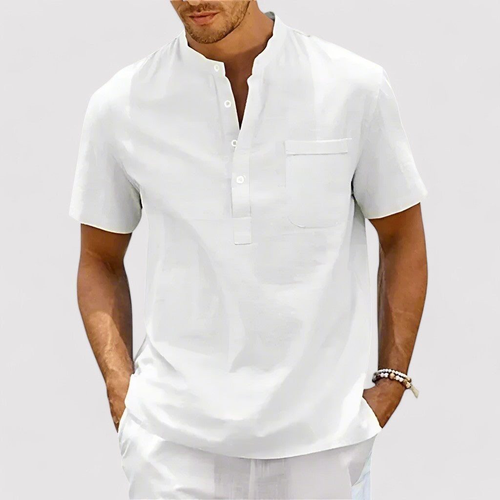 Ancien | Men's Pure Linen Shirt