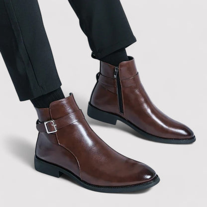 Ancien | Sergio Men's Genuine Leather Chelsea Boots