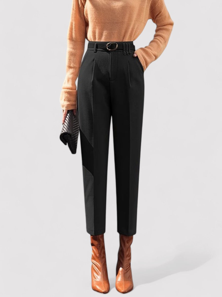 Ancien | Women's Colette Wool Blend Tapered Pantalon