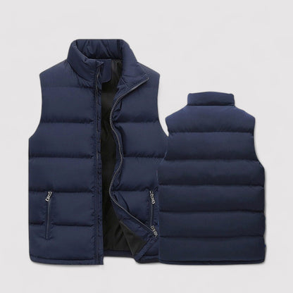 Ancien | Luxury Lined Bodywarmer with Practical Zipper