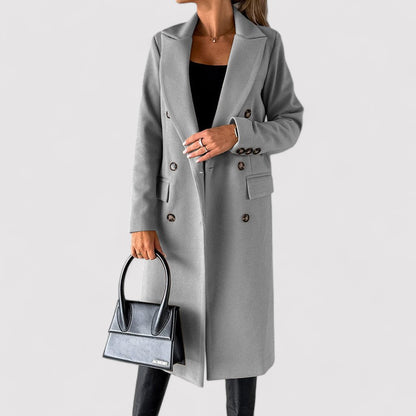 Ancien | Retro Warm Wool Coat for Women