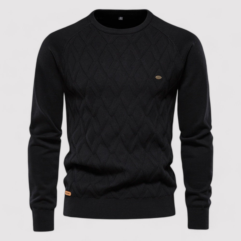 Ancien | Knitted Oxford Men's Sweater