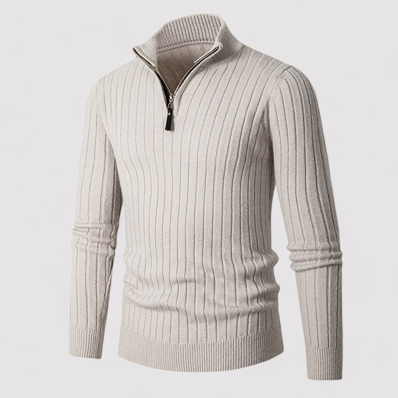 Ancien | Men's Casual Zip-Up Sweater