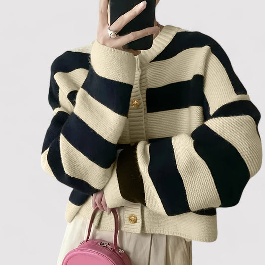 Ancien | Striped Women's Cardigan