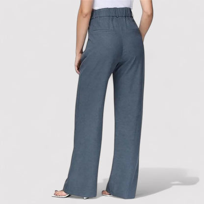 Ancien | Women's High-Waisted Flared Trousers