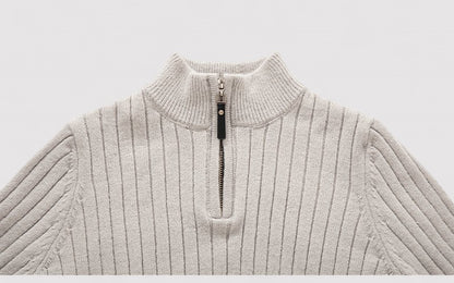 Ancien | Men's Casual Zip-Up Sweater