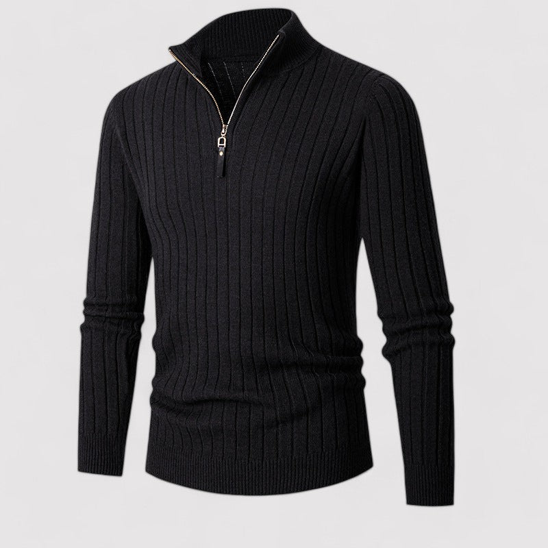 Ancien | Men's Casual Zip-Up Sweater