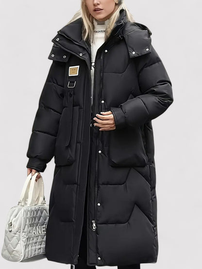 Ancien | Women's Warm Long Hooded Winter Coat