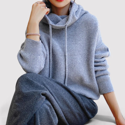 Ancien | Women's Wool Knitted Hoodie