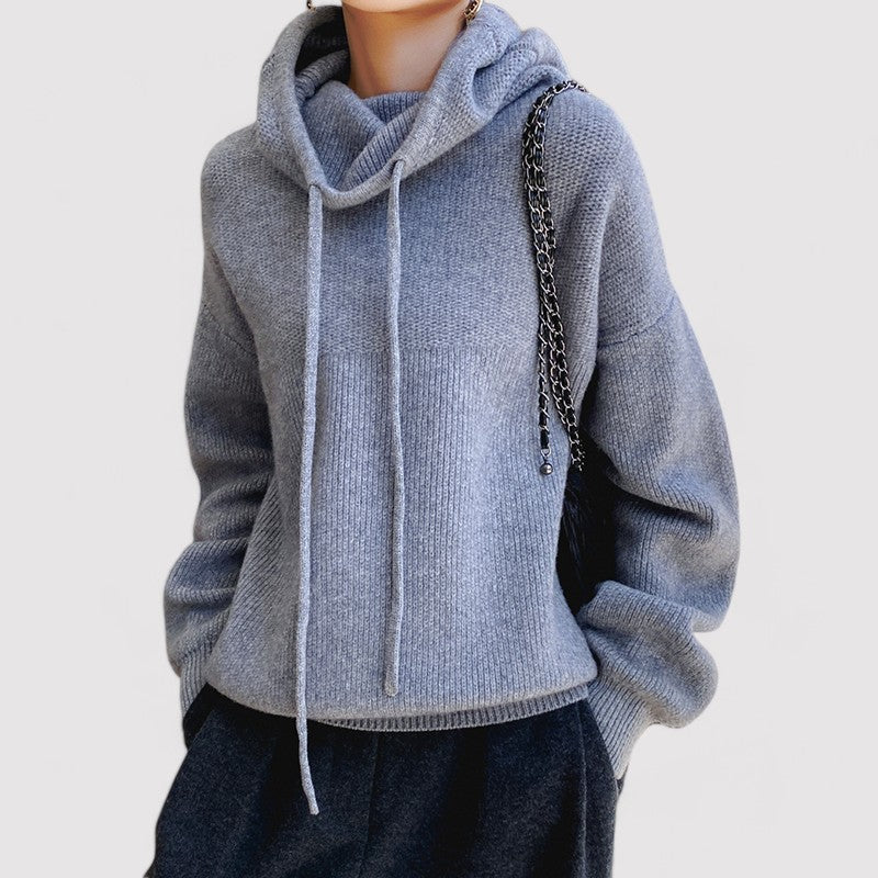 Ancien | Women's Wool Knitted Hoodie