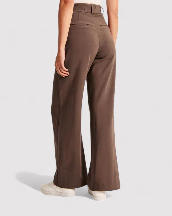 Ancien | Women's High-Waisted Flared Trousers