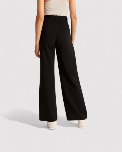 Ancien | Women's High-Waisted Flared Trousers