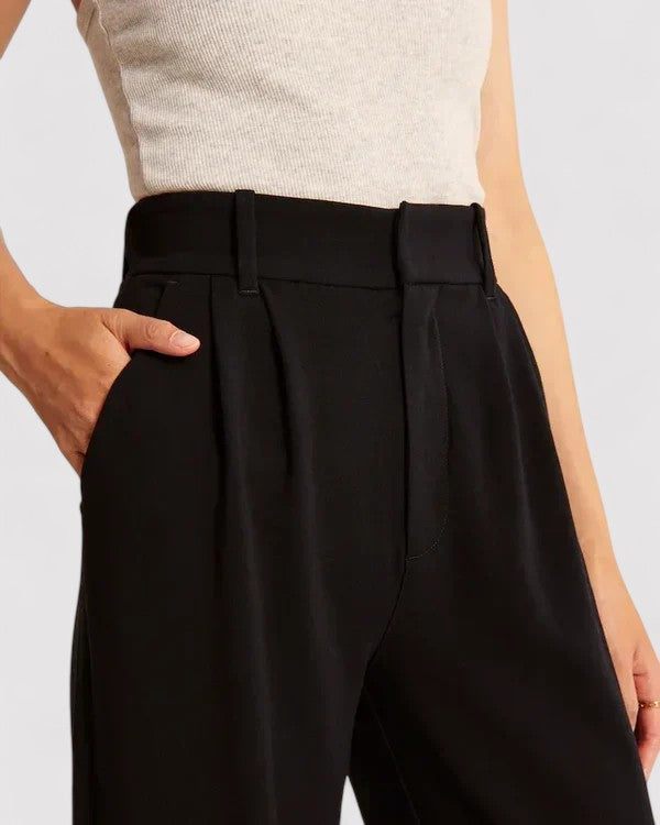 Ancien | Women's High-Waisted Flared Trousers