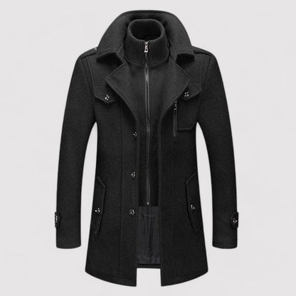 Ancien | Men's Wool Trench Coat