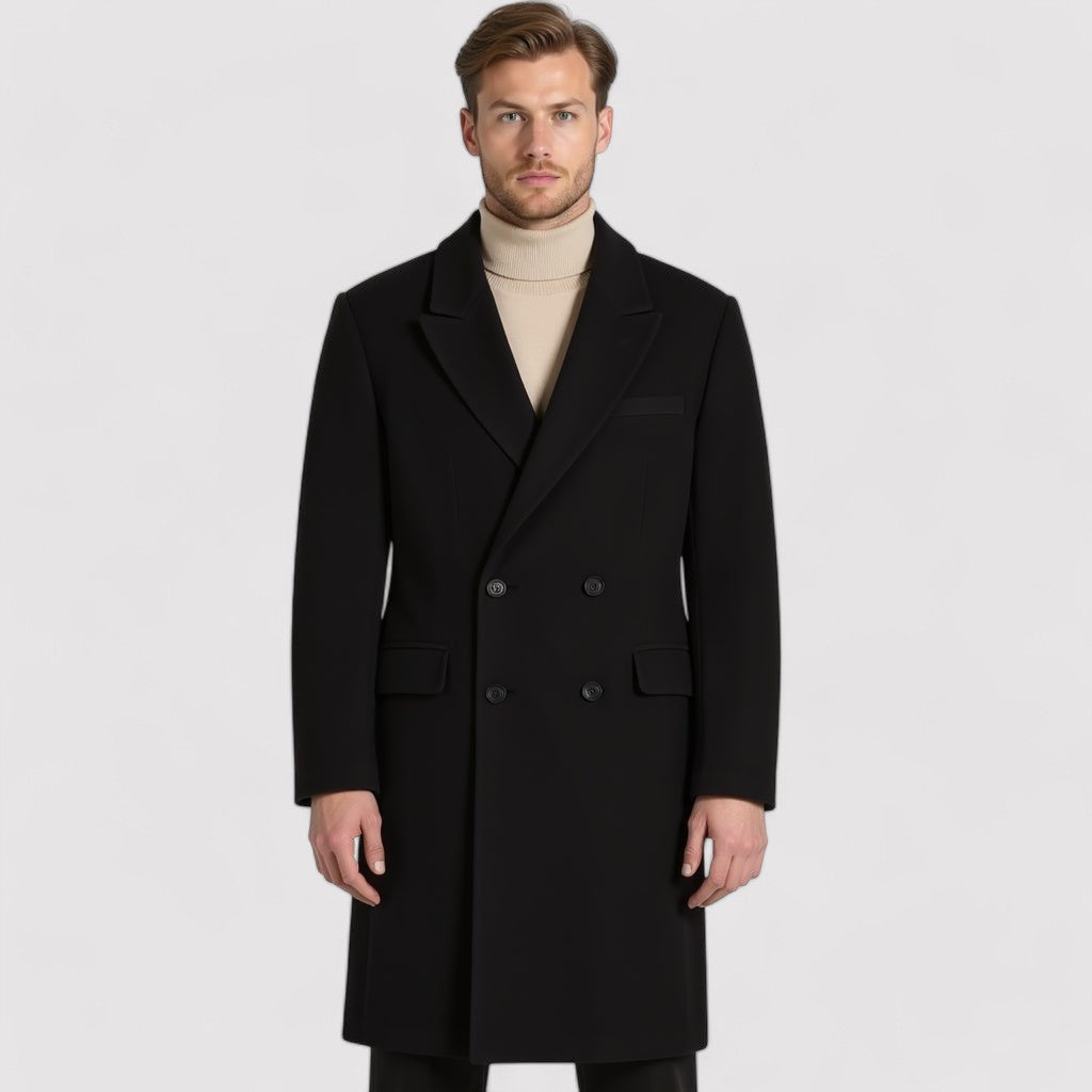 Ancien | Crownhaven Men's Legacy Wool Overcoat