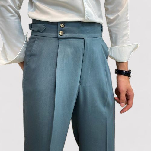 Ancien | Men's Portofino Pleated Trousers